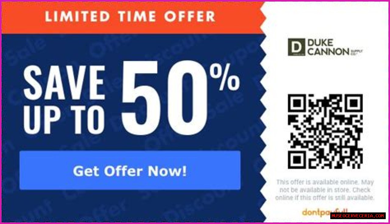 10% OFF Duke Cannon Discount Codes January 2024