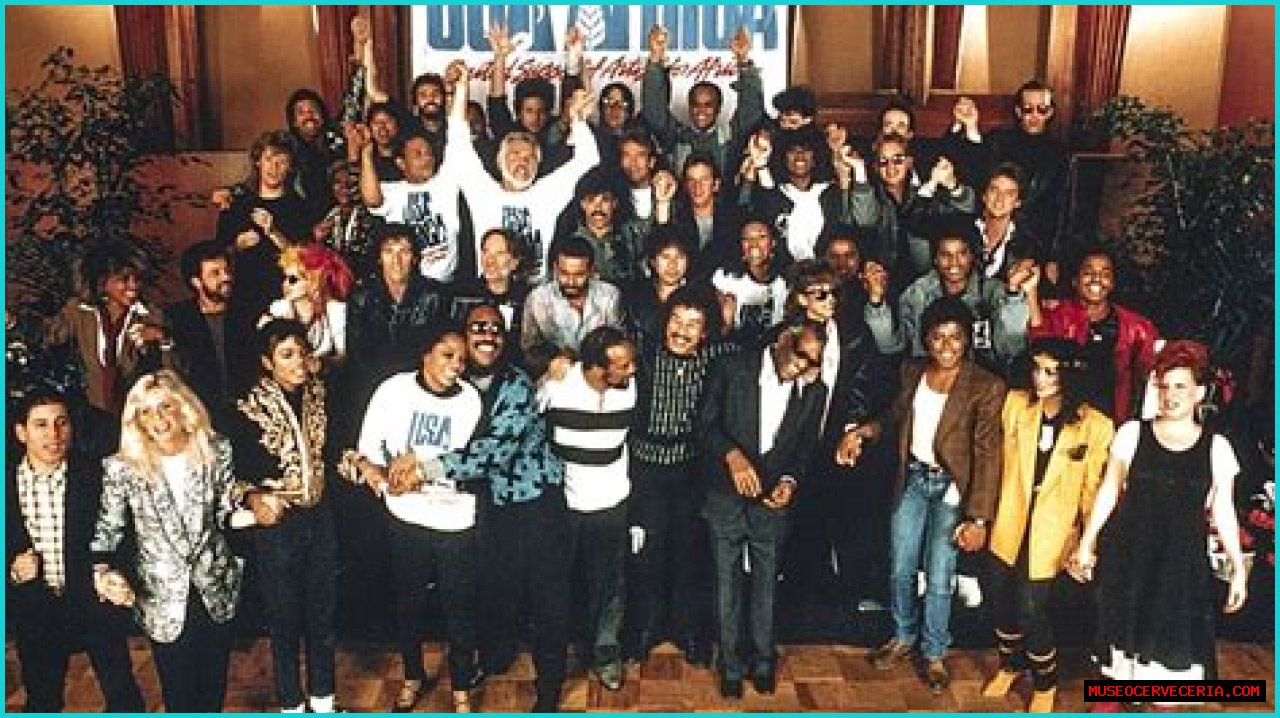 All ‘We Are The World’ singers in order