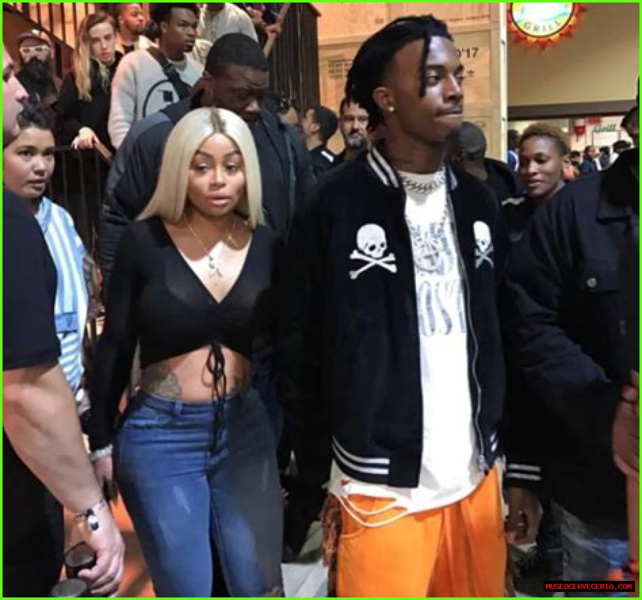 Blac Chyna Hanging Out With Playboi Carti