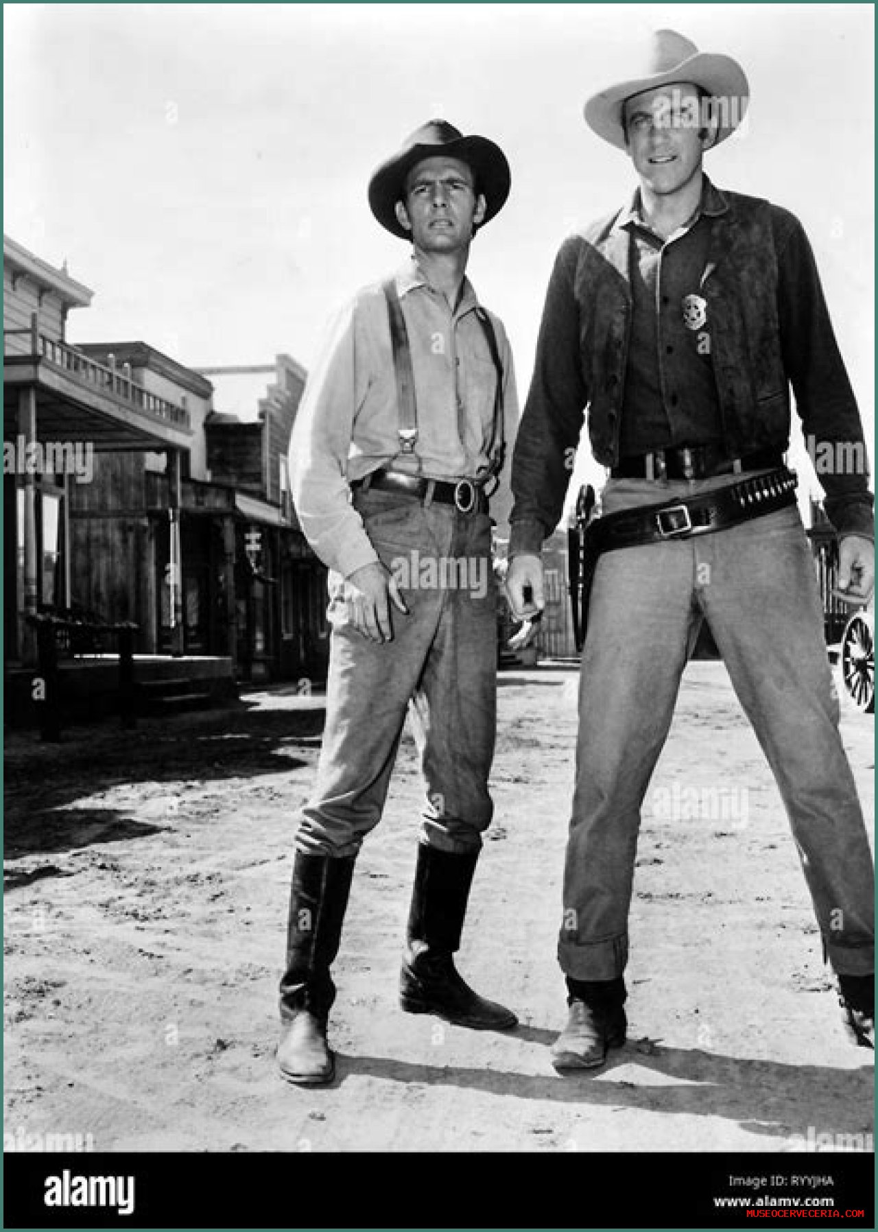 Did James Arness and Dennis Weaver get along?