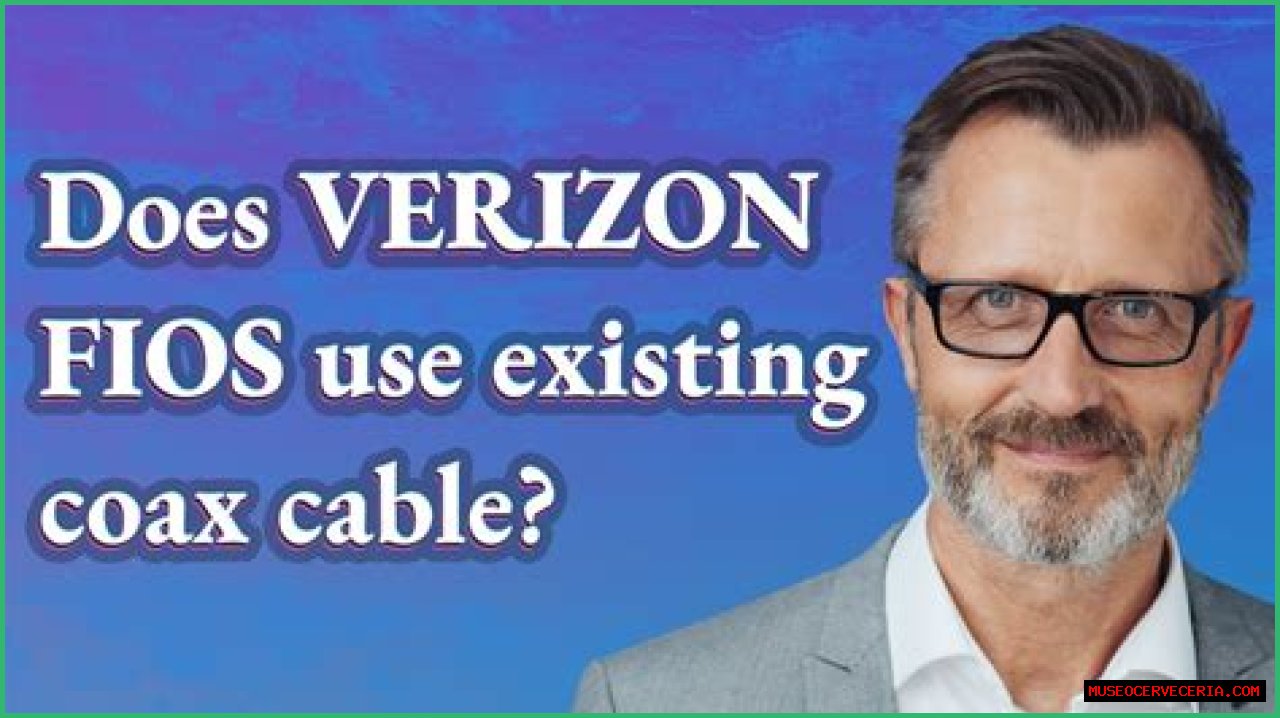 Does Verizon Fios use coaxial cable?