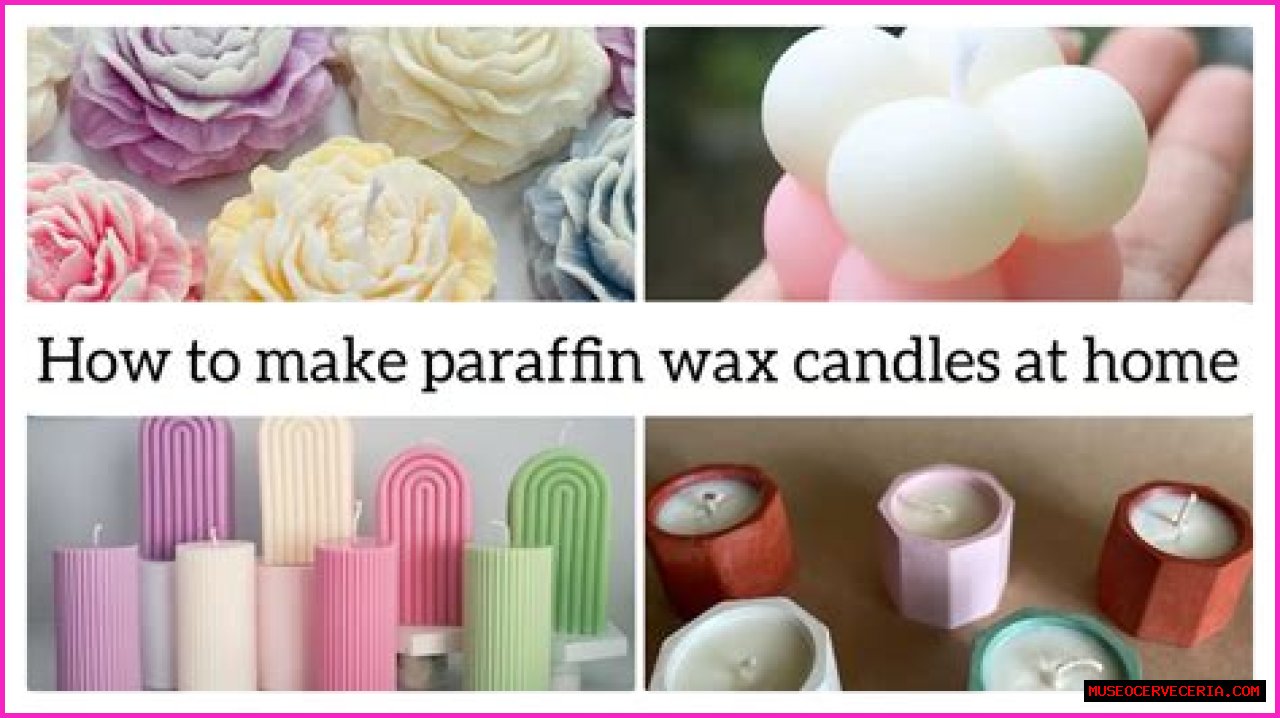 How do you make candy paraffin wax?