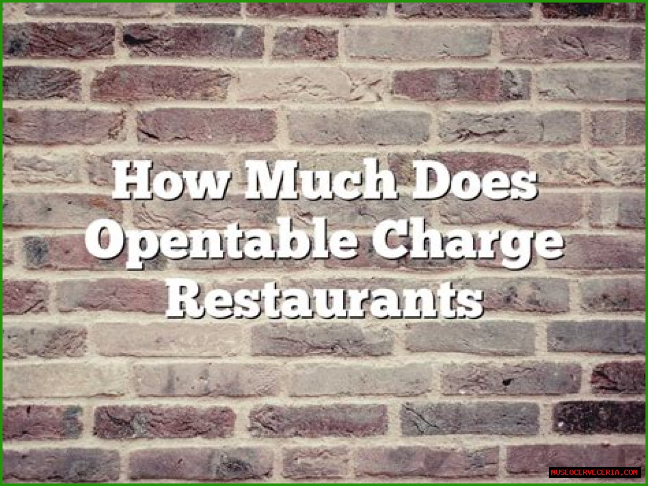 How much do OpenTable restaurants pay?