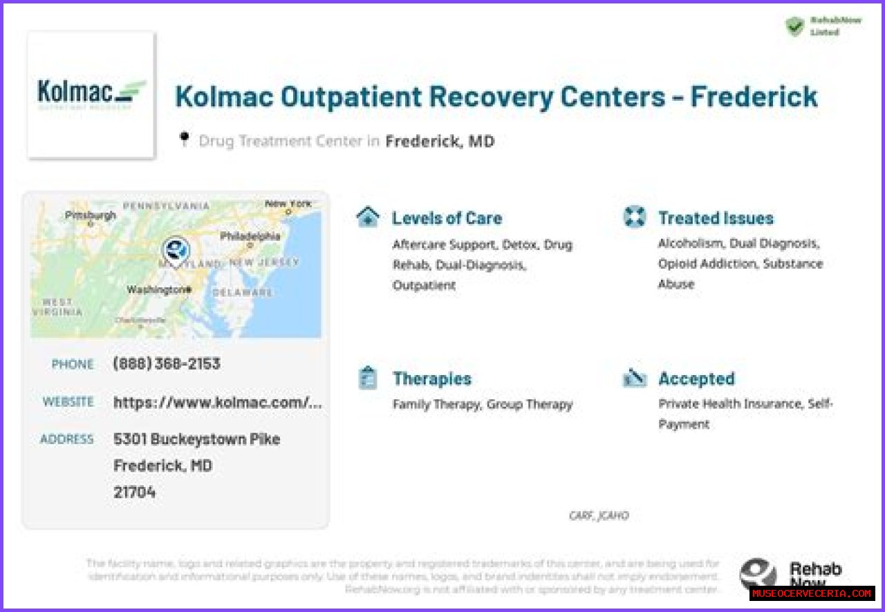 Kolmac Outpatient Recovery Centers Opens New Frederick Addiction Treatment Center
