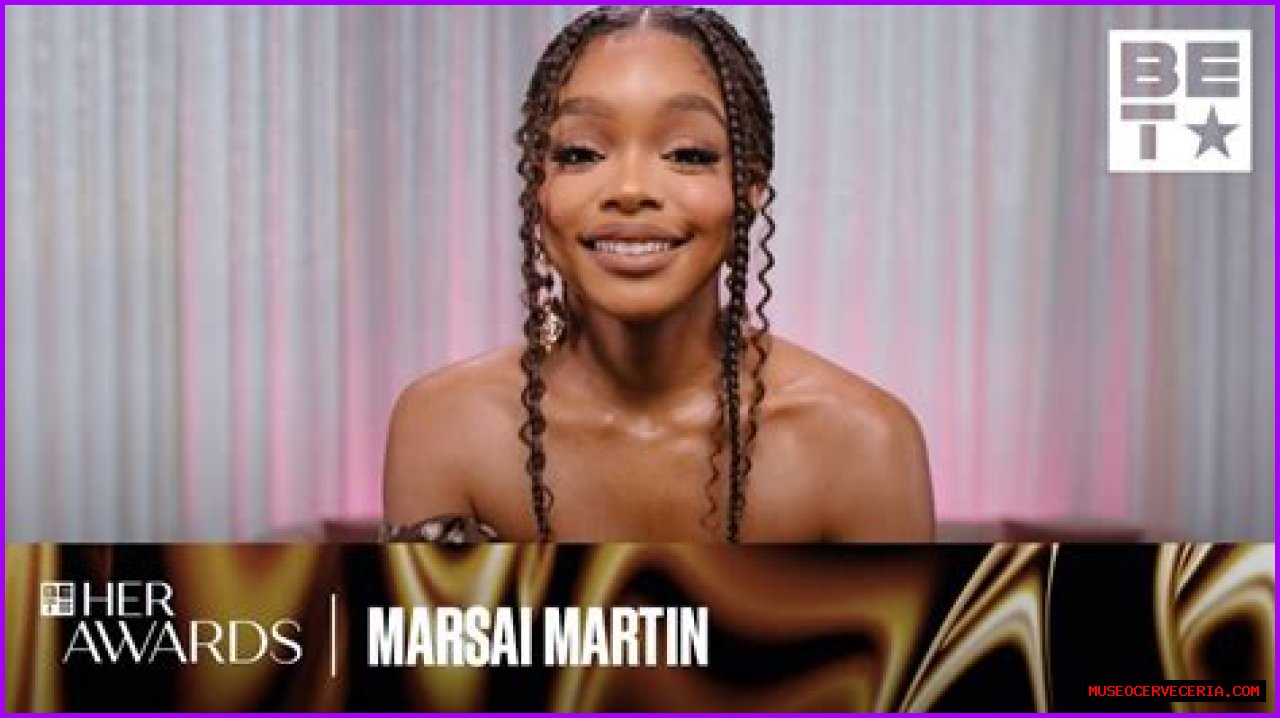 MARSAI MARTIN RECEIVED RISING STAR AWARD AT 2023 “BET HER AWARDS”
