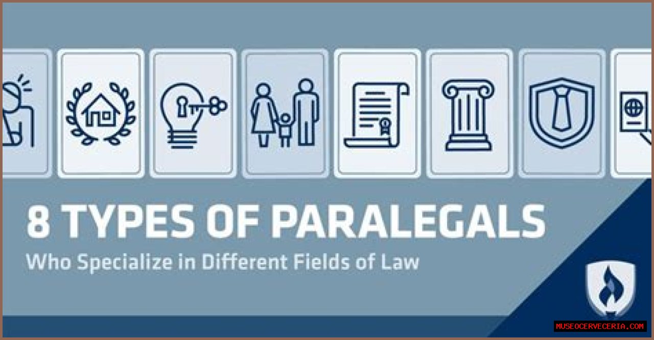 What are the different types of paralegals?