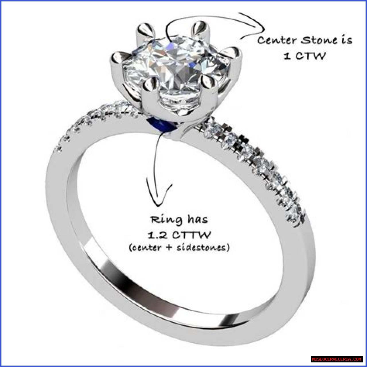 What is ct tw diamond?