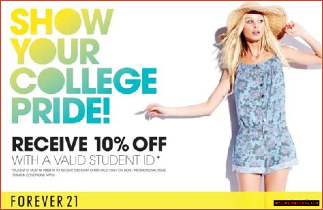 What’s the employee discount at Forever 21?