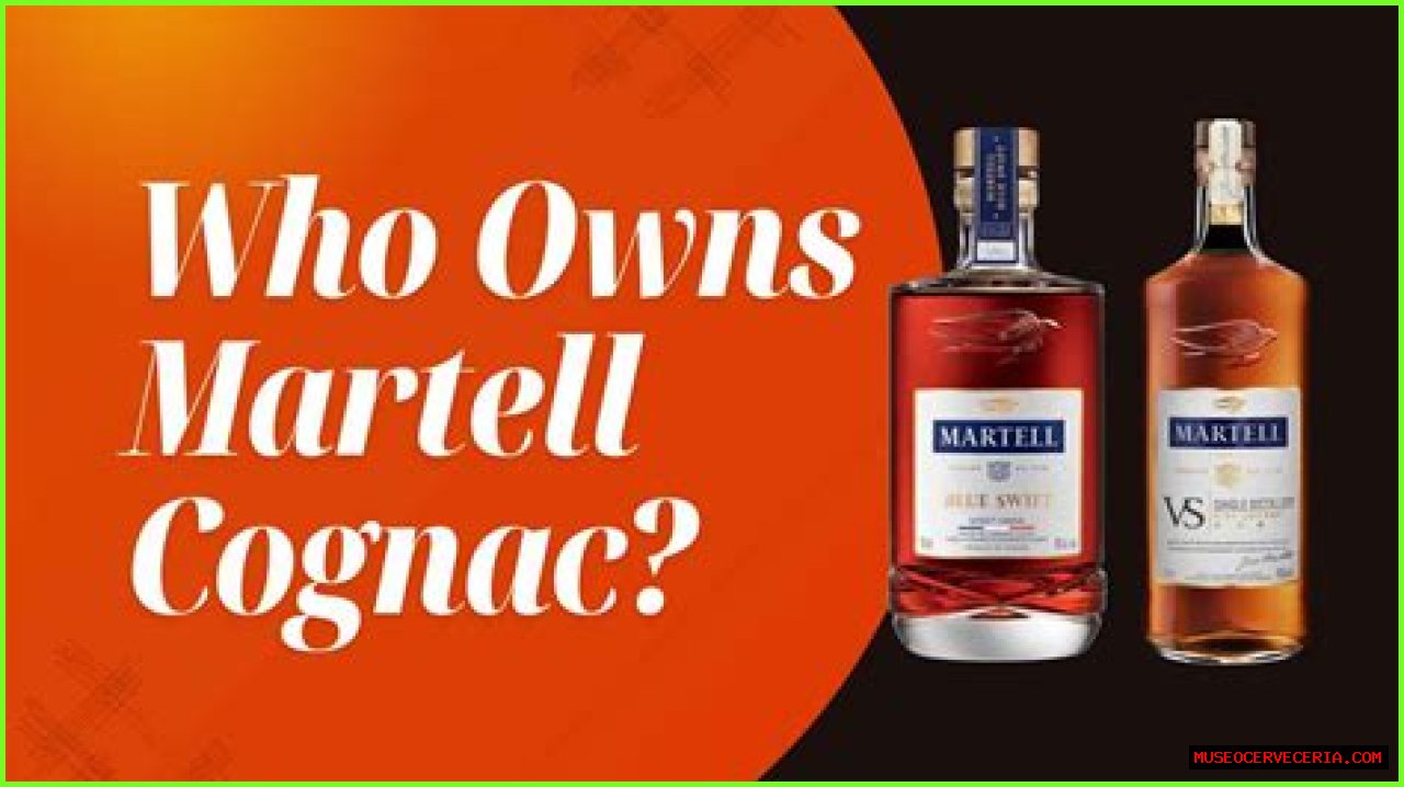 Who owns Martell cognac?